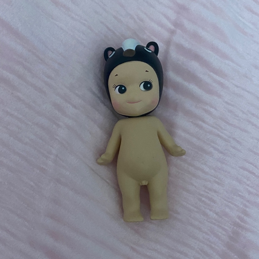 Cute Bear-Eared Doll for Kids